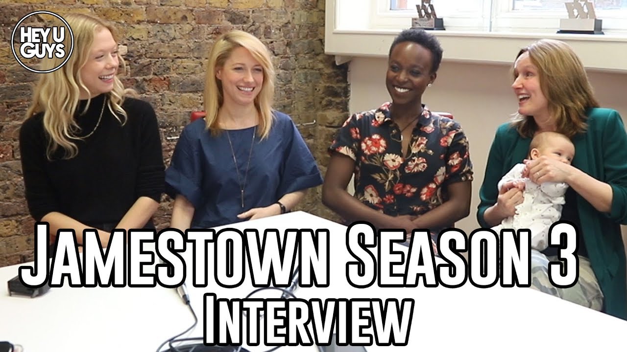 Naomi Battrick, Niamh Walsh, Abiola Ogunbiyi & Claire Cox on Jamestown Season 3