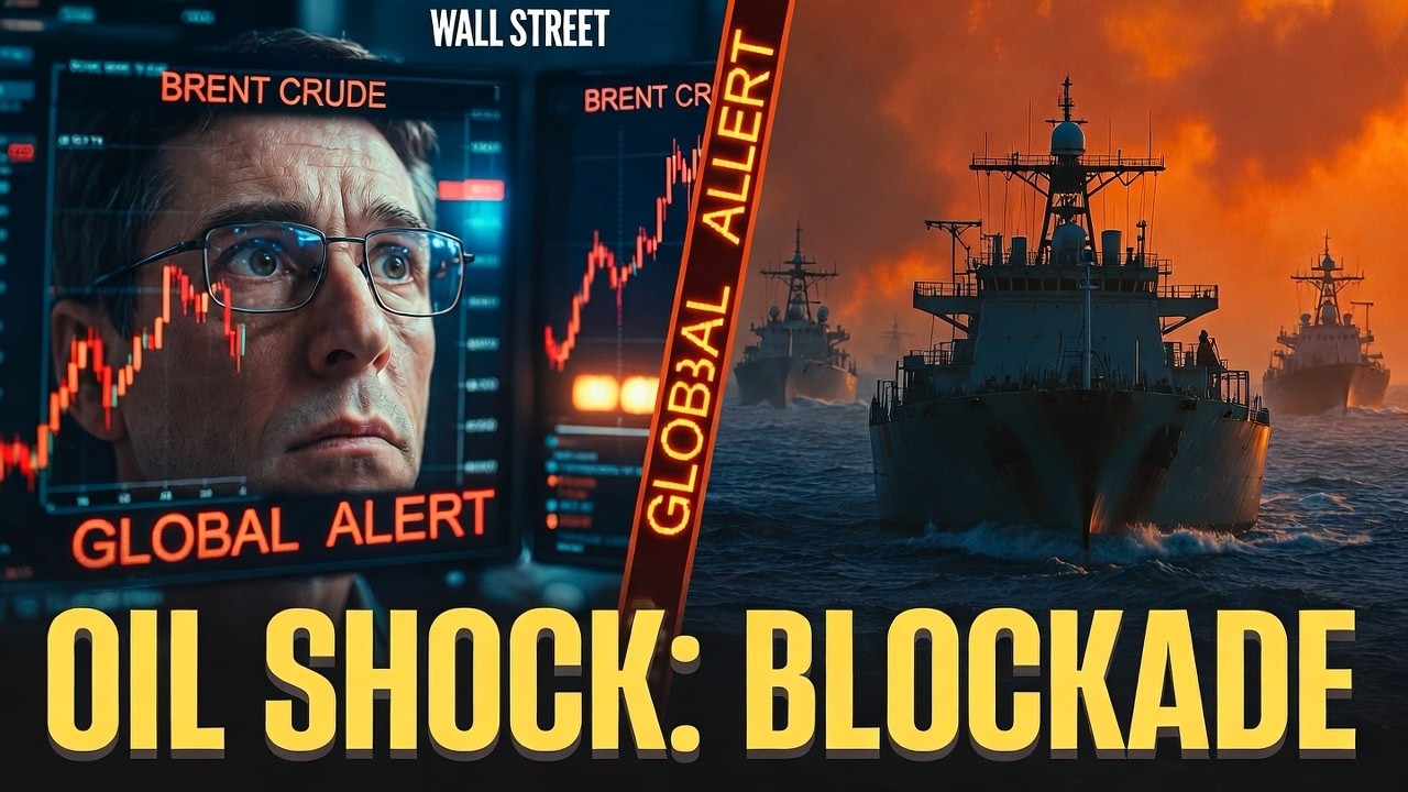 THE OIL SHOCK: Why Brent Crude Just Hit a 6-Month High as Blockade Fears Grow
