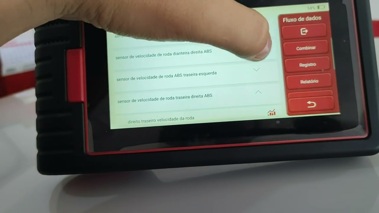 Gol G6 Luz ABS acesa . Scanner Think Car Max no Diagnóstico