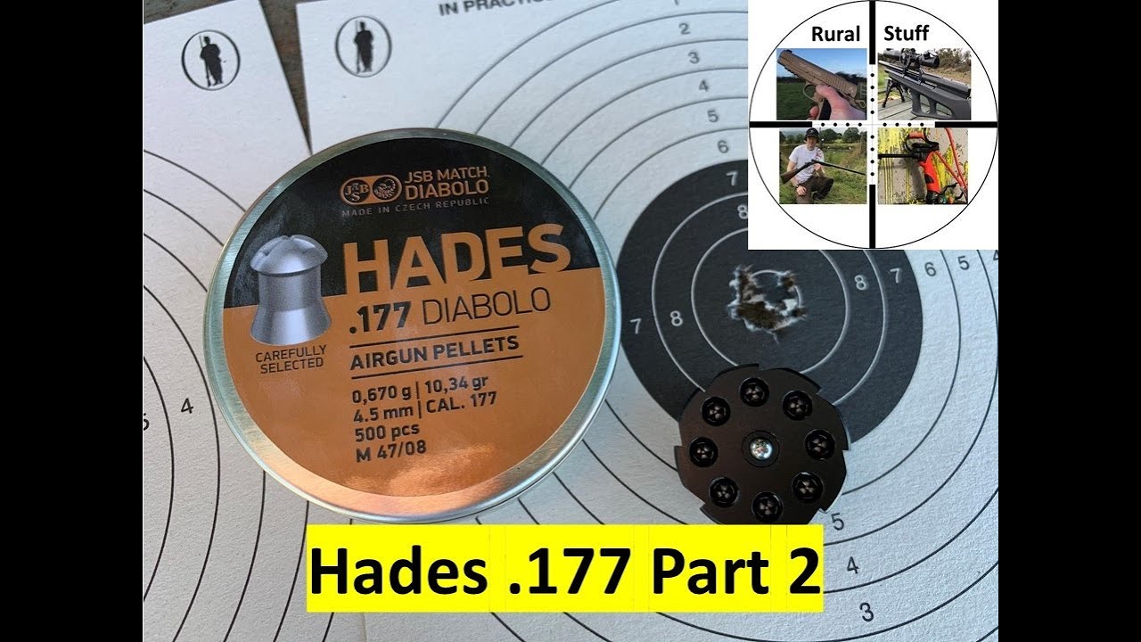 JSB Hades .177 Compared to JSB Heavy Pellets Wildcat mk2 part 2