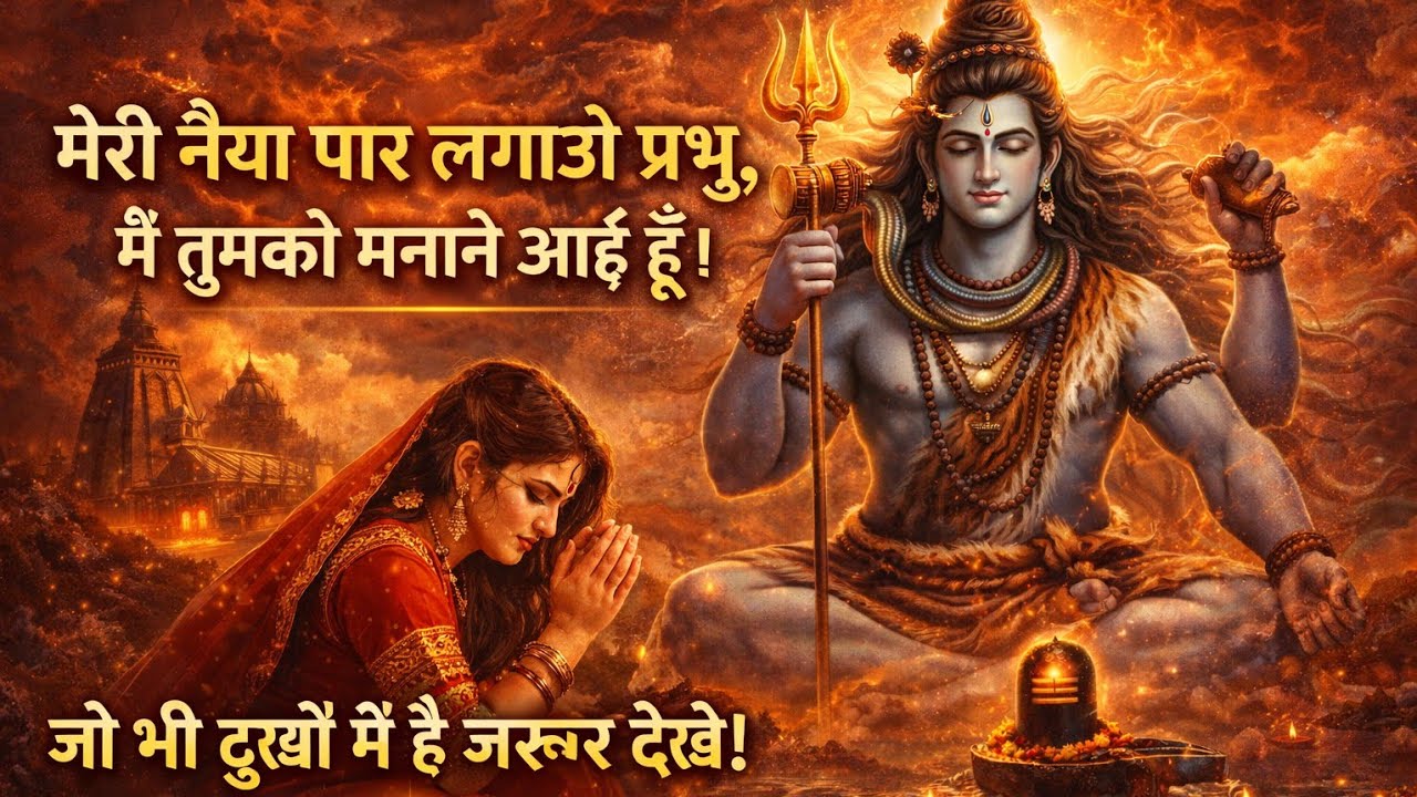 मेरी नैया पार लगाओ प्रभु 🙏❤️ | Heart Touching Shiv Bhajan | Female Voice l original shiv bhajan l 