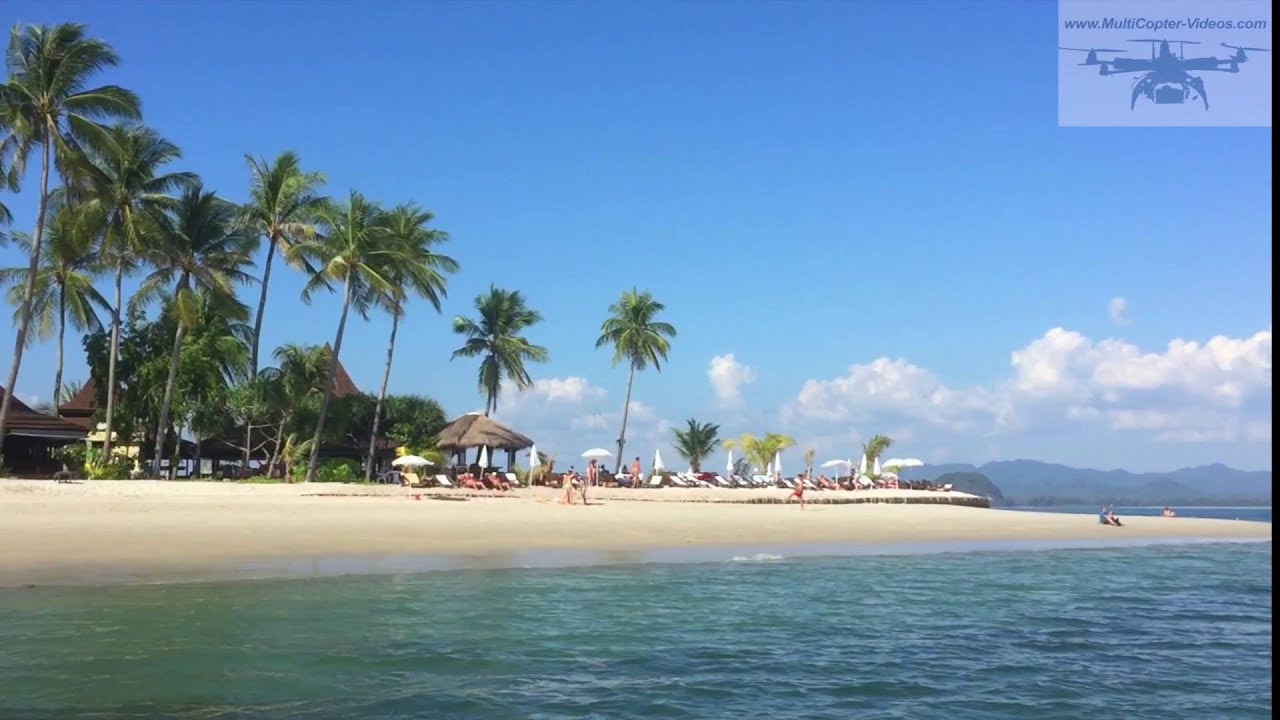 Ko Mook island Thailand, 3DR Solo, drone