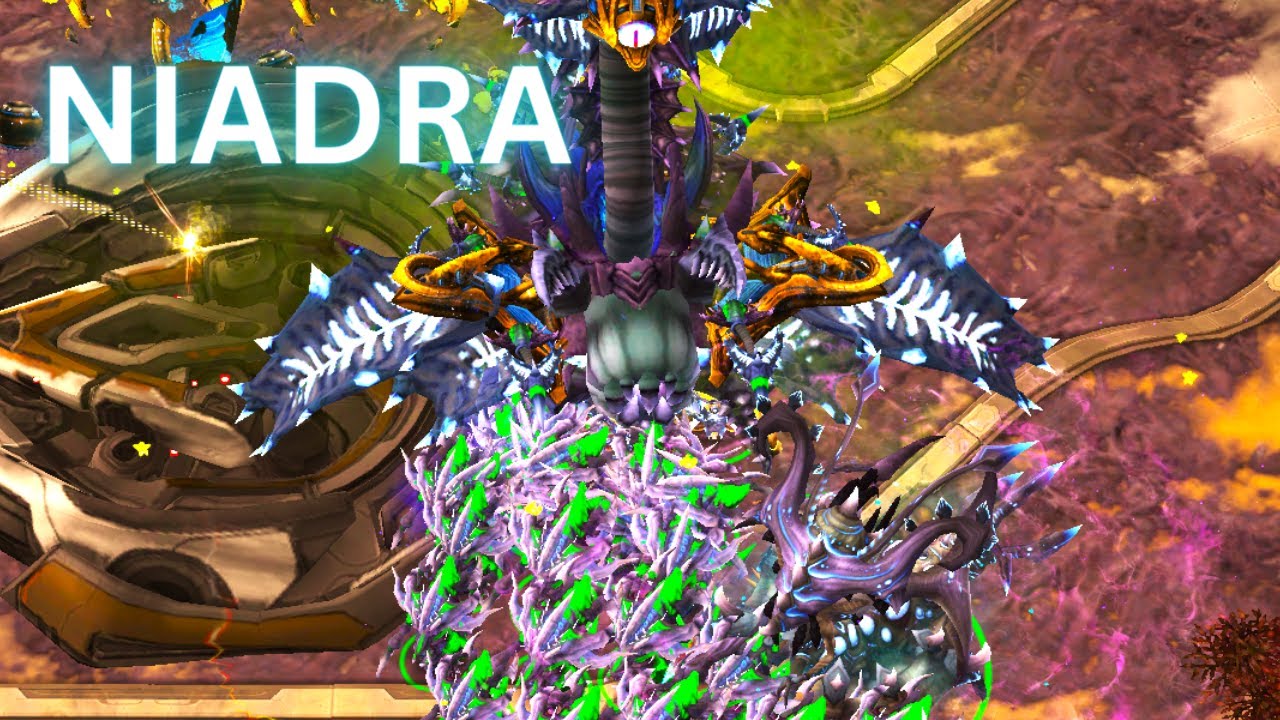 Nexus Co-op commander NIADRA (Starcraft II Nexus co-op) [my cam keeps dying :( ]