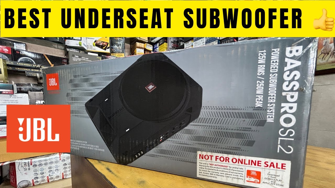 With Live Demo Maruti DZIRE [ JBL BASS PRO SL2 ] Underseat Subwoofer #viral