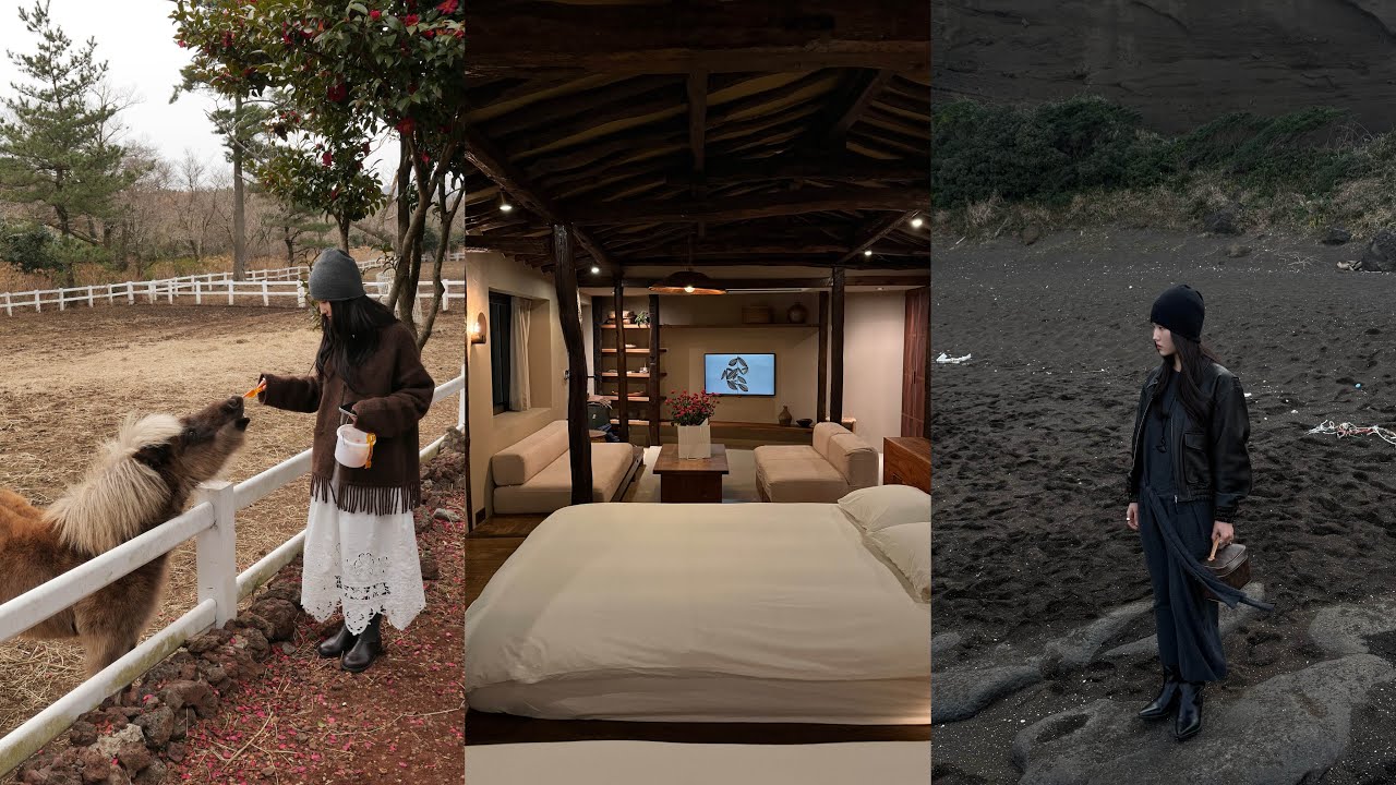 [Yoosuha vlog] |제주도여행|제주도카페투어|제주도숙소|WAON|와온펜션|에토스|낫띵리튼|lfm|문달|얼바닉30|ZARA|케리에르|스윔웨어|자라봄시즌