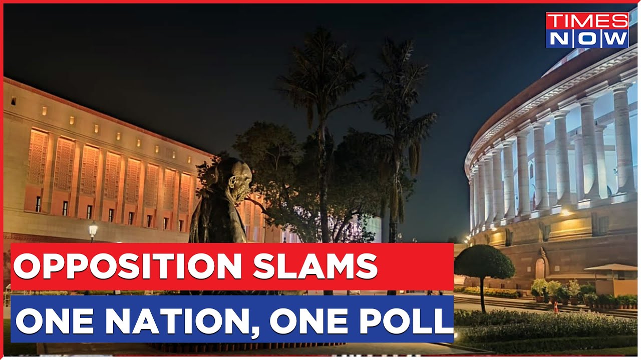 Opposition Slams 'One Nation, One Election' Push And Calls It Jumla| Latest Updates | English News
