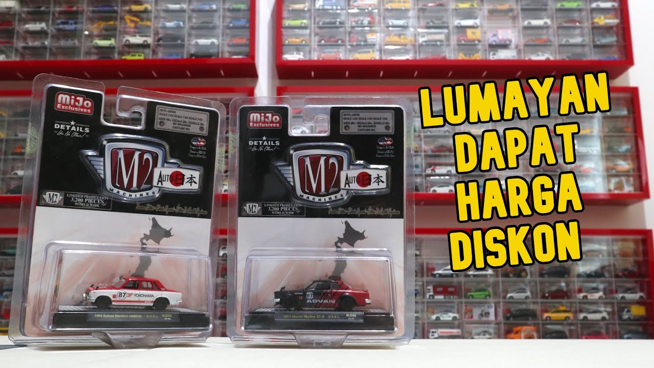 NGGA PAPA TELAT, YANG PENTING PUNYA:D | M2 MACHINES 1971 NISSAN SKYLINE 2000 GTR ADVAN & DATSUN 1600