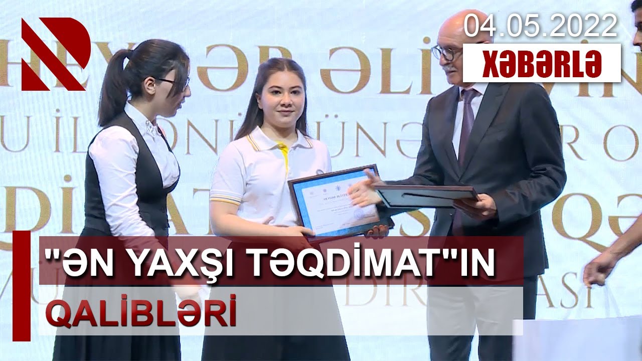 “Ən yaxşı təqdimat“ın qalibləri. Müsabiqə ümumilikdə ölkə üzrə 2800 şagird arasında keçirilib