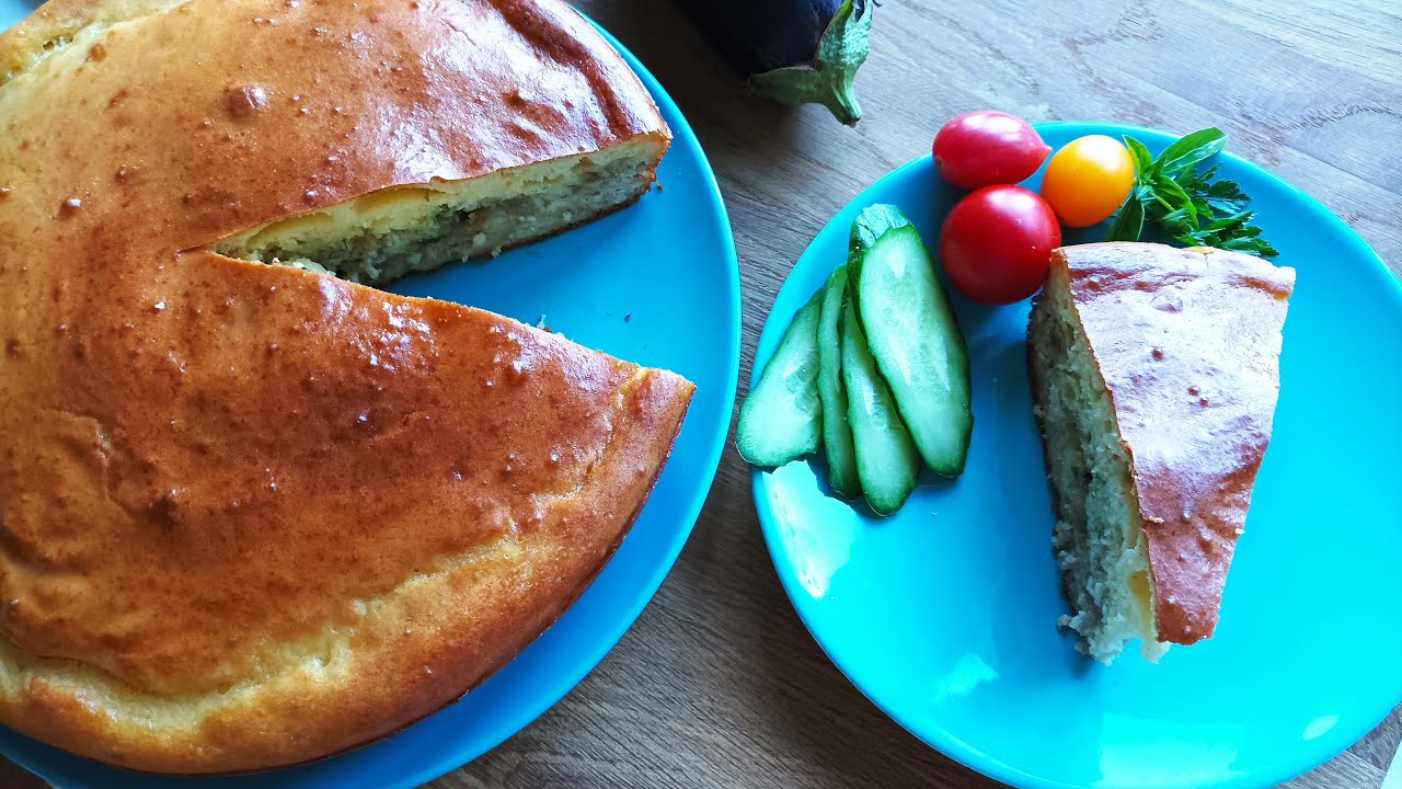 ВСЕ ИЩУТ ЭТОТ РЕЦЕПТ! Заливной пирог на кефире Мясной пирог с баклажанами