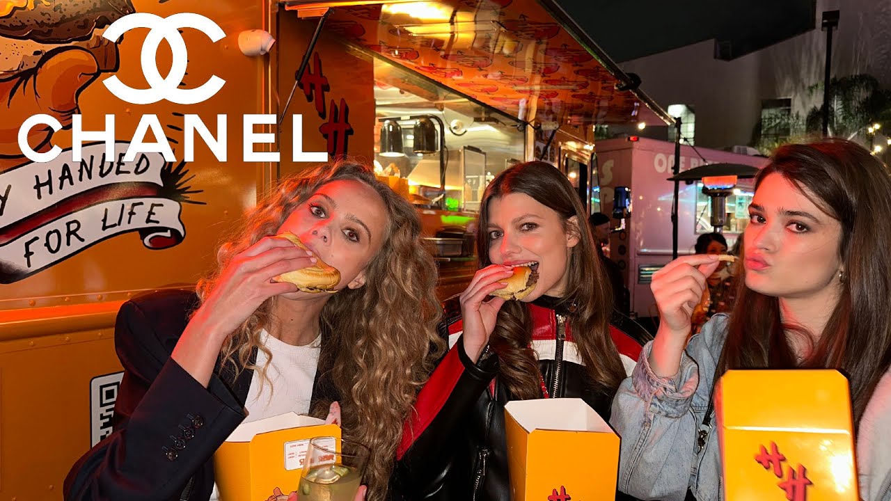 BEHIND THE SCENES AT THE CHANEL SHOW IN L.A!
