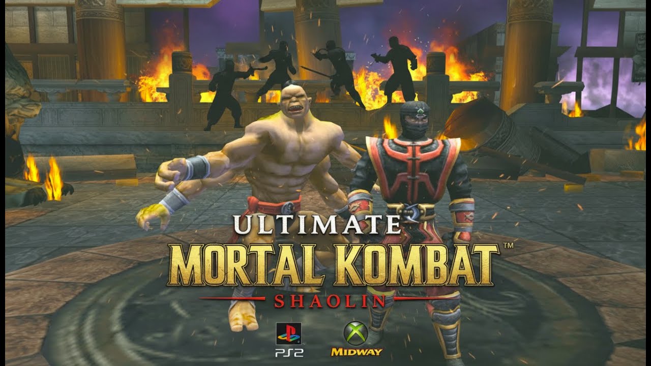 Ultimate Mortal Kombat Shaolin mod 4k COM ERMAC PS2 emu PARTE 23
