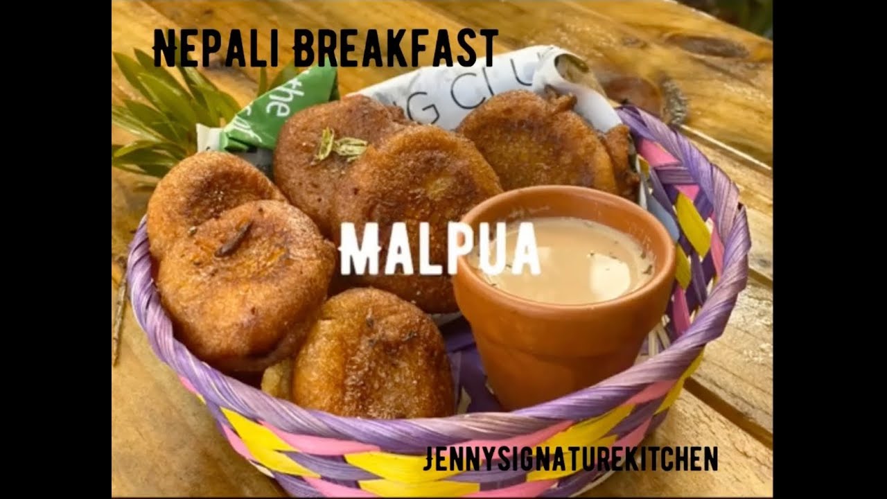 Malpua Recipe | How to make Malpua | Nepali Breakfast | Recipe | JennySignaturekitchen