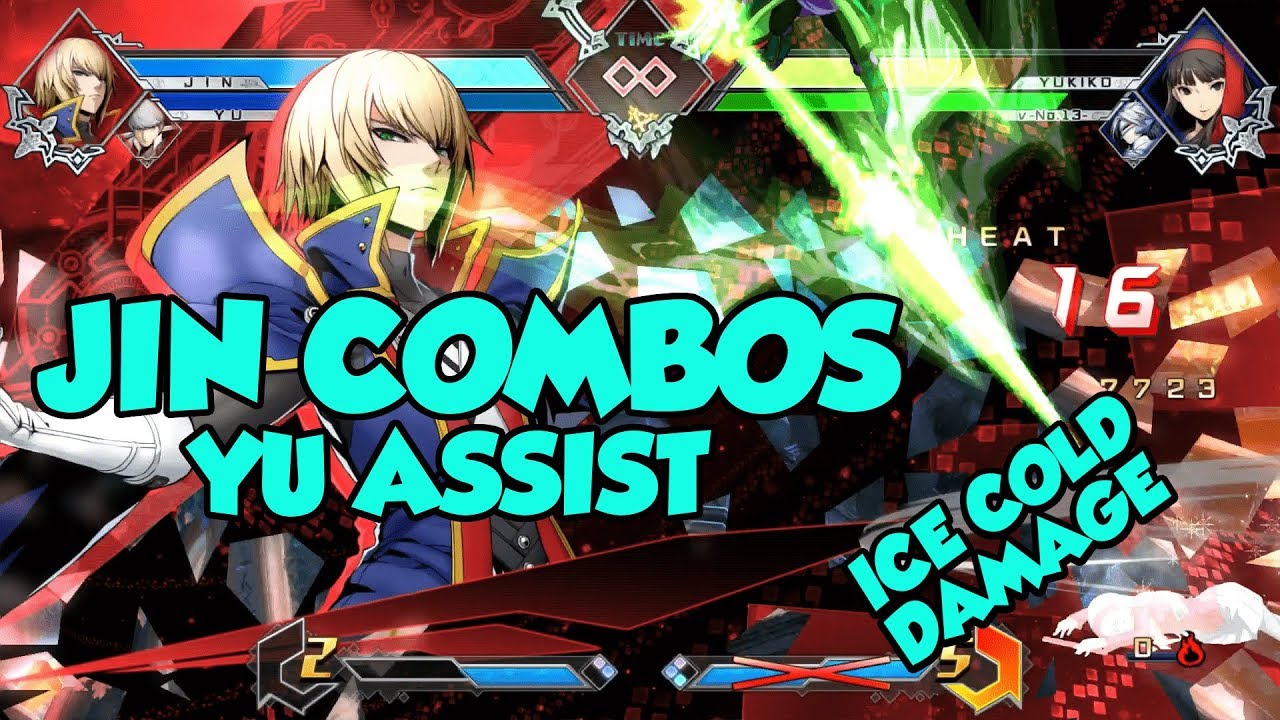BBTAG - Jin - Combos with inputs