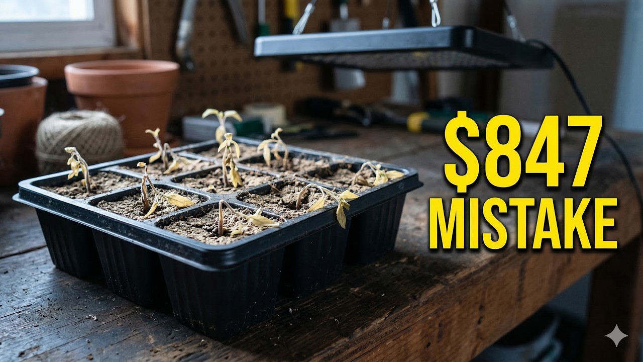 My $847 Seedling Disaster: 6 Mistakes That Killed Everything