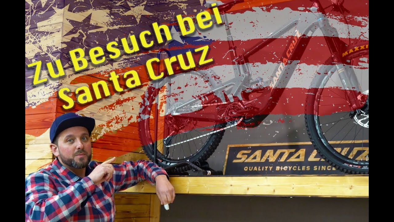 Zu Besuch in Santa Cruz U.S.A ( Santa Heckler , EMTB Santa Cruz , Shimano 8000 , Santa Cruz )