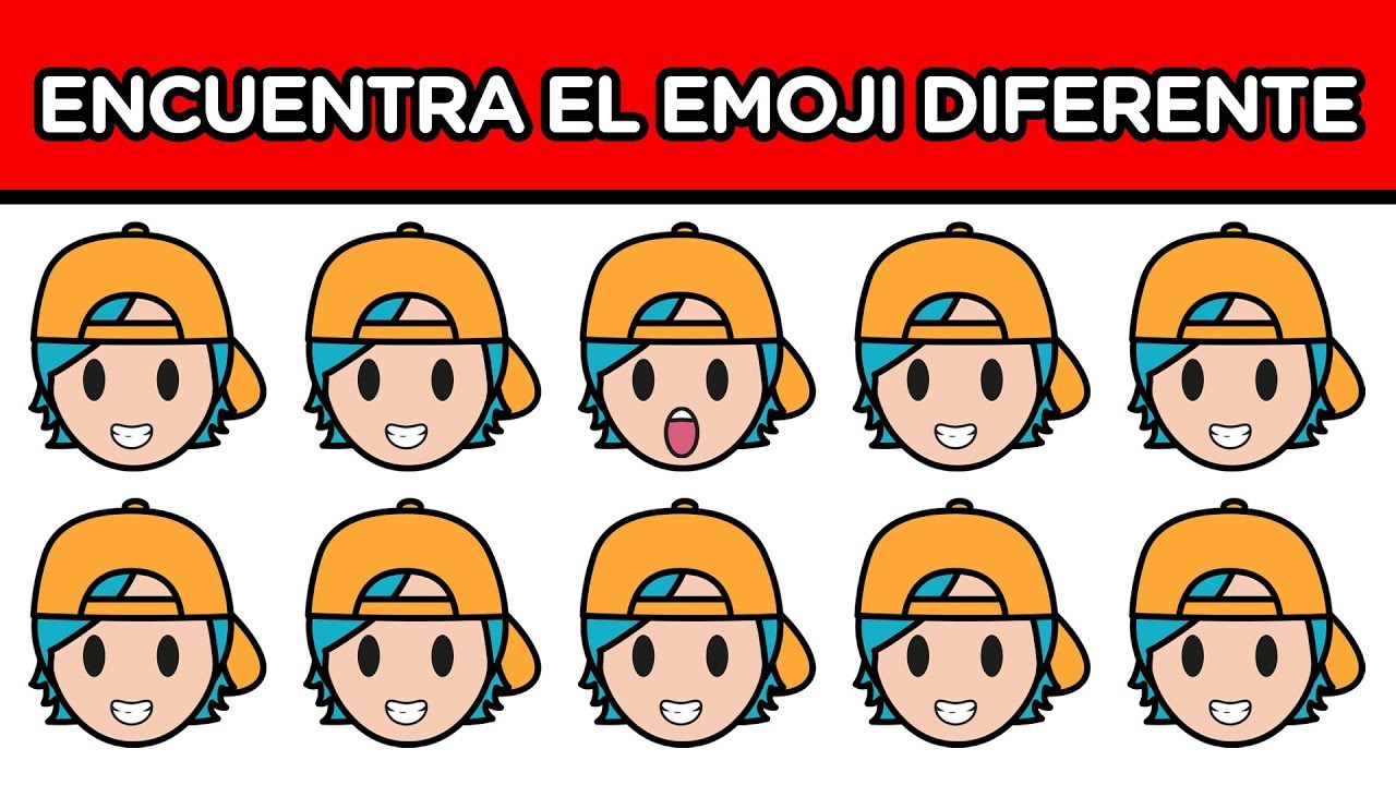 ENCUENTRA EL EMOJI DIFERENTE EN MENOS DE 10 SEGUNDOS | YOU OCIO