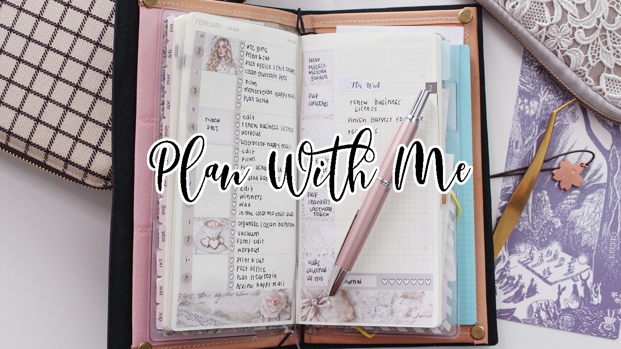 Hobonichi Weeks Plan With Me | Ана Джолин