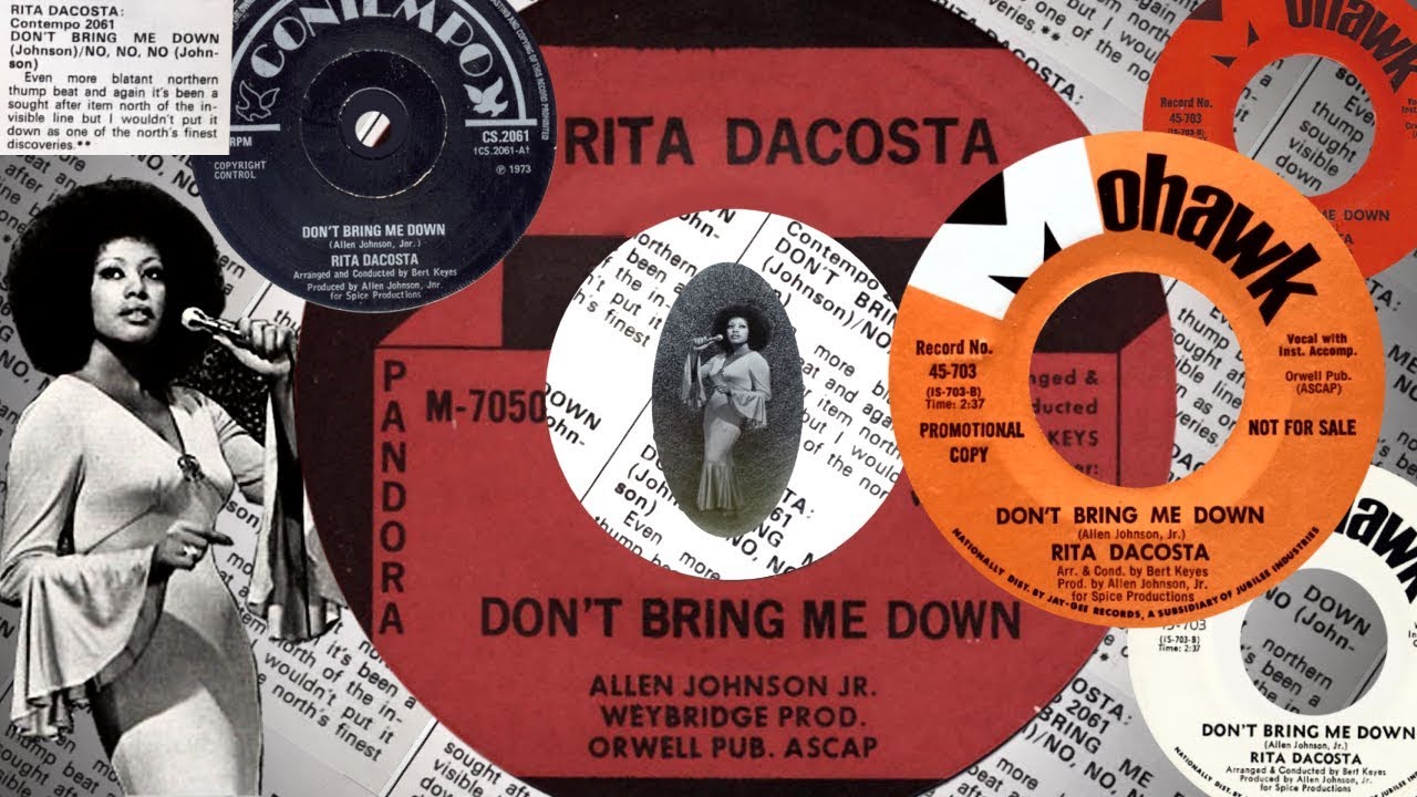 Rita Dacosta - Don't Bring Me Down [USA Pandora M-7050] 1968 | HD