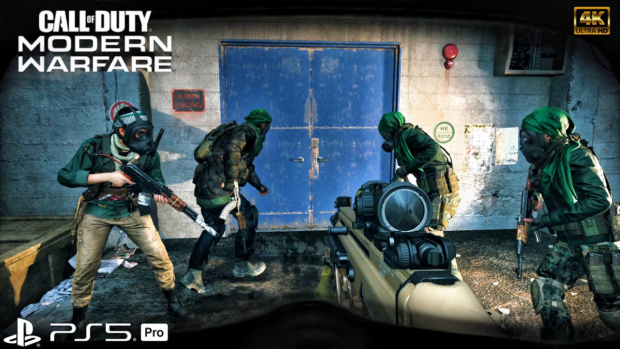 COD Modern Warfare 2019 (PS5 PRO) FULL GAME - Realism/ No HUD [4K 60FPS] - No Commentary