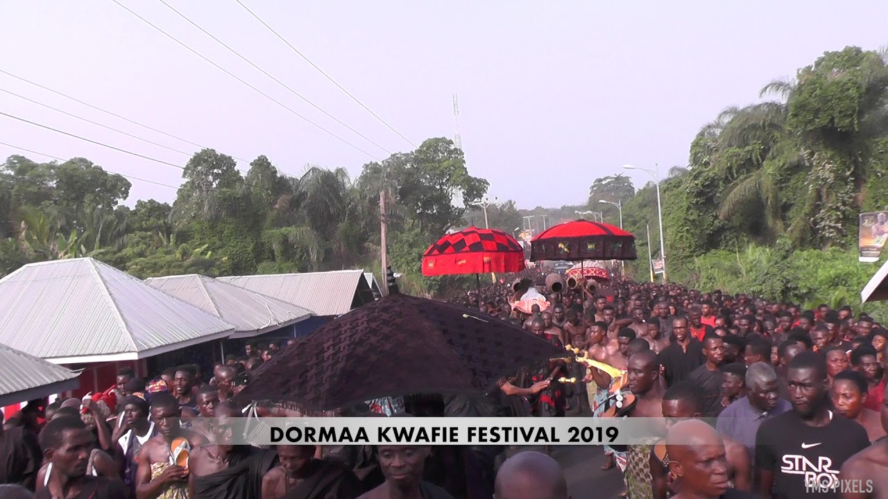 Dormaa Kwafie Festival now the biggest and the best Festival in Ghana,over 40000 people participated