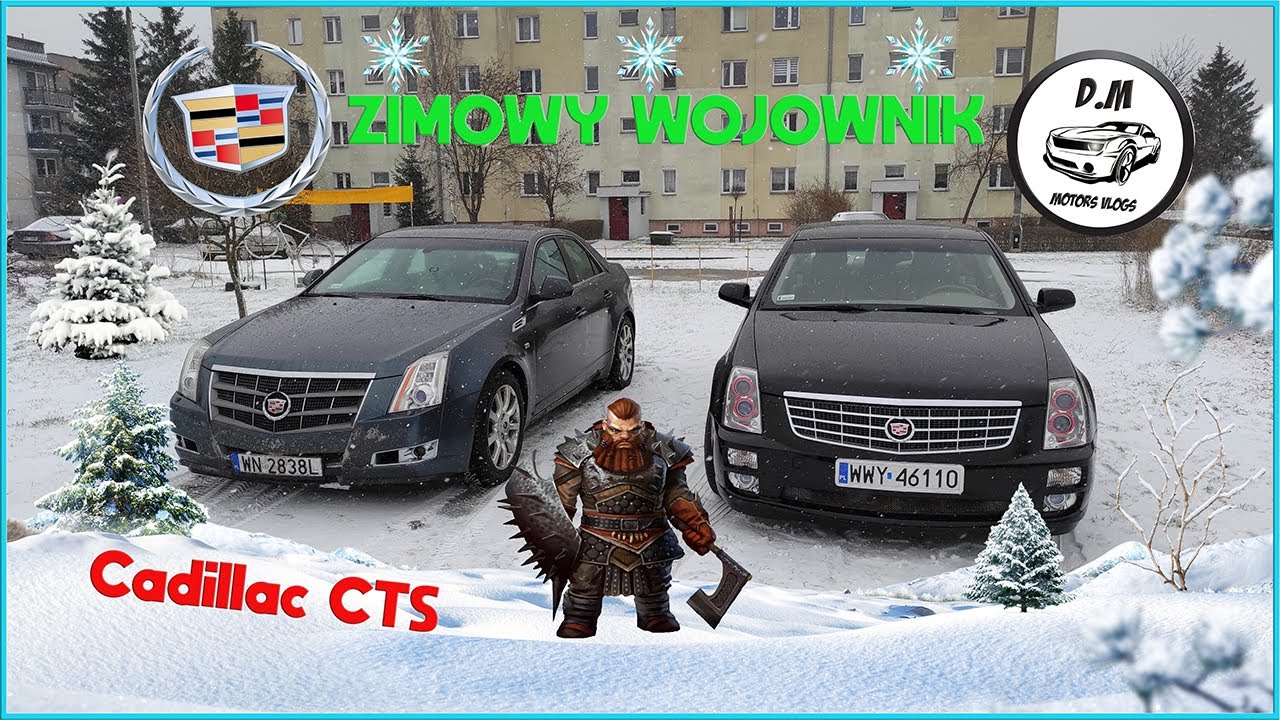 Zimowy Wojownik !! Cadillac CTS V6 3.6 4x4 @CadillacWWY