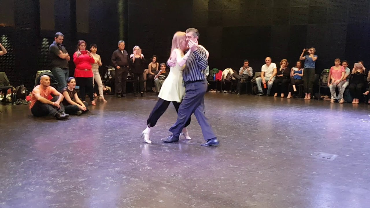 Gabriela Elias y Eduardo Pérez en el marco del Mundial de Tango 2018
