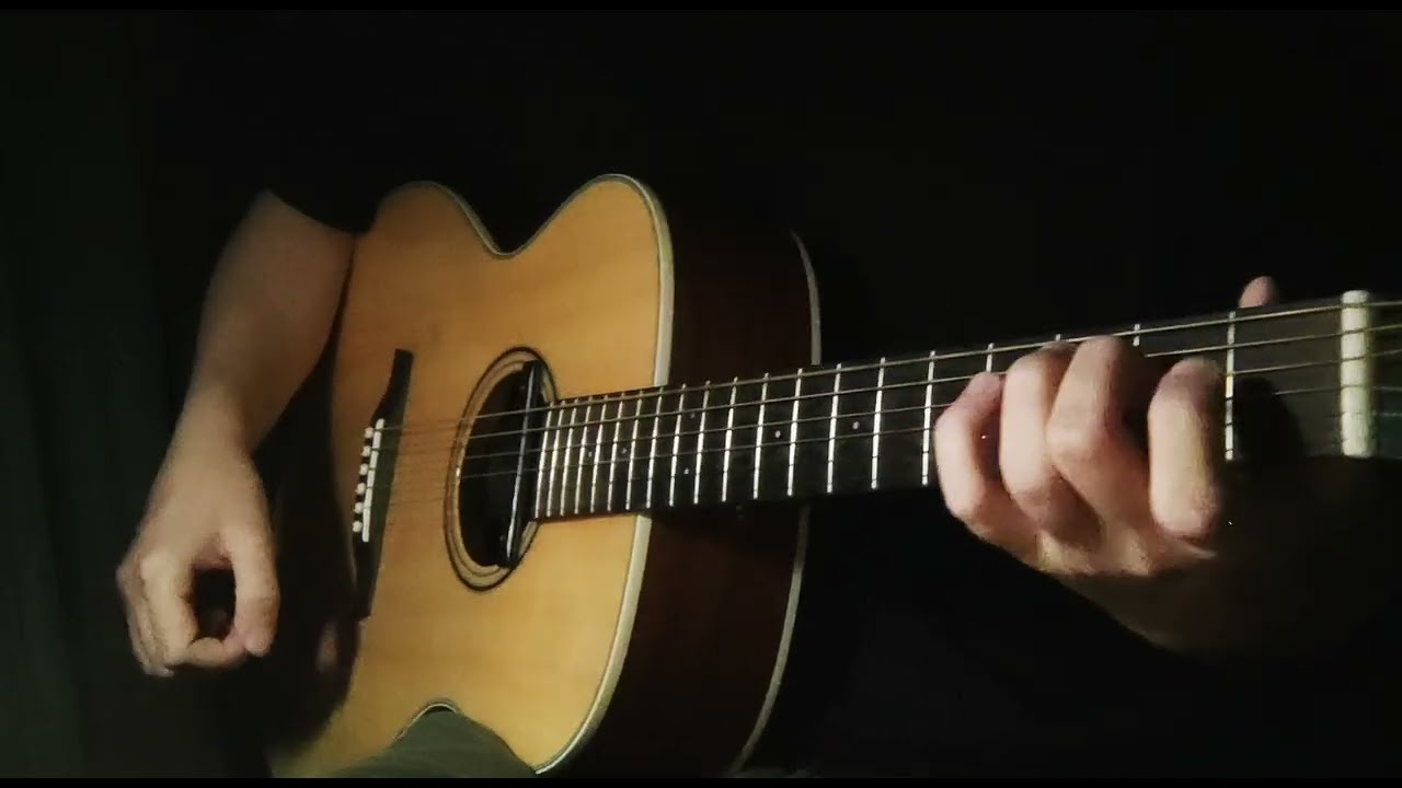 Stranger Things Intro (Очень Странные Дела) - Fingerstyle guitar cover