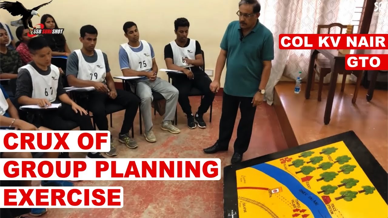 Group Planning Exercise (GPE) Live Demo & Tips by GTO Col KV Nair & Maj Gen VPS Bhakuni
