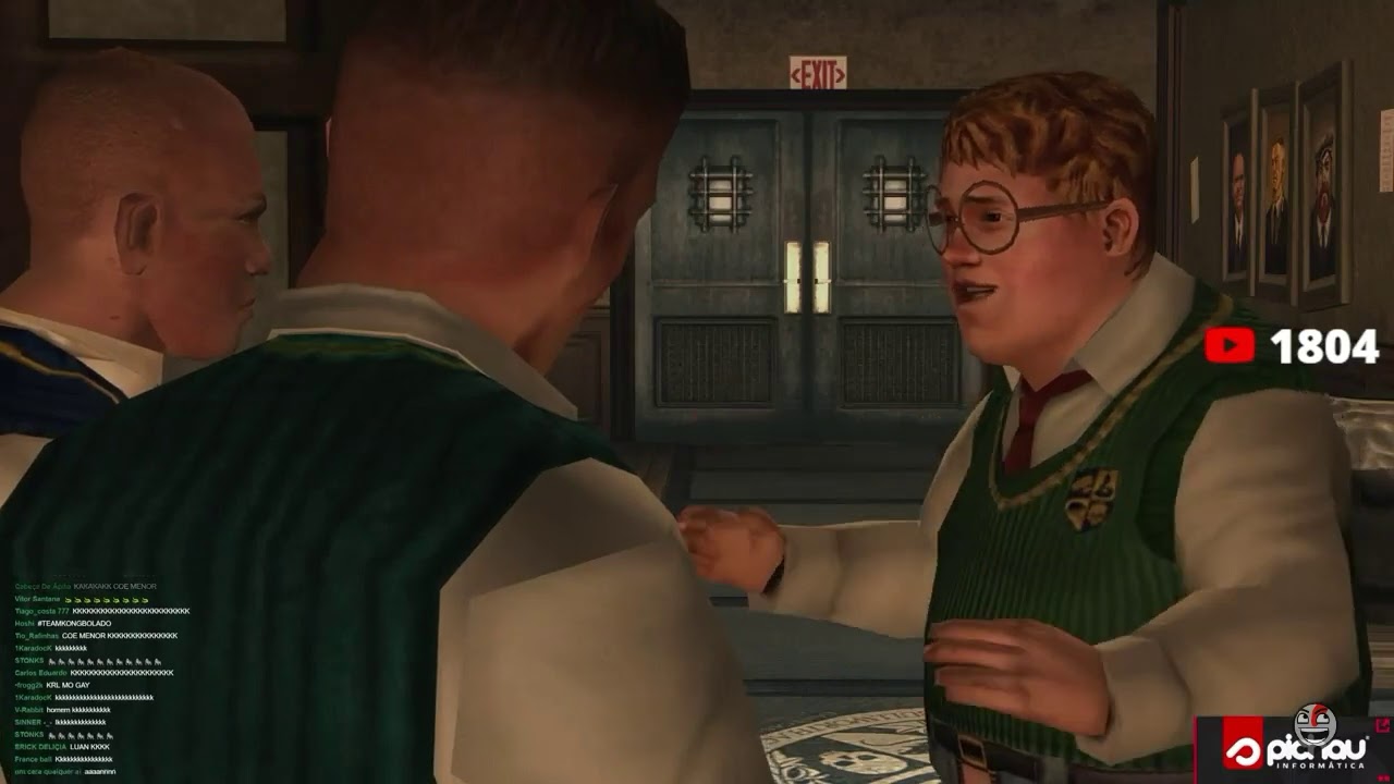 LUANGAMEPLAY CLIPES DA LIVE DE BULLY PARTE 1