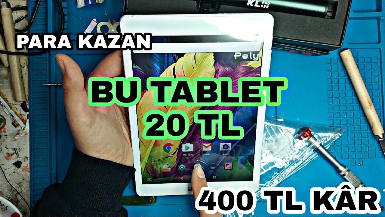 20 TL'YE TABLET ALIP TAMİR EDİP 500 TL'YE SATTIM UCUZA AL TAMİR ET AL YAP SAT PARA KAZAN  BİT PAZARI