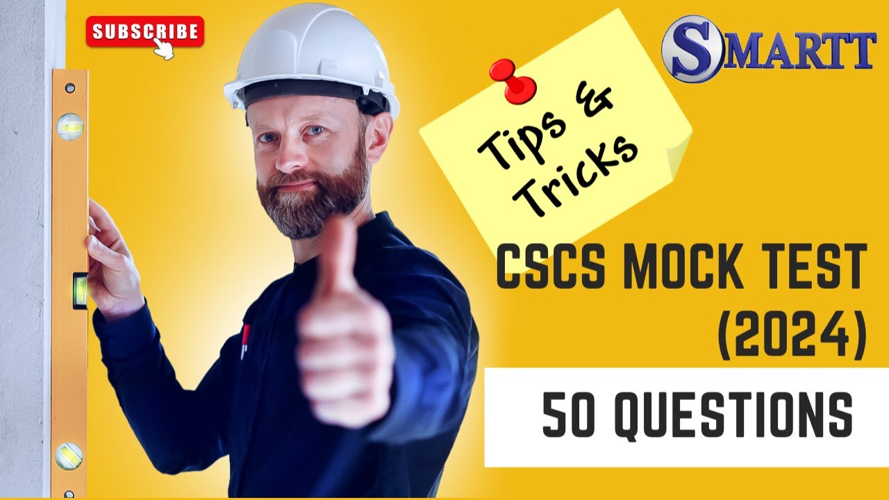 How to prepare for a CSCS test | 50 questions | Best tips & tricks (2024)