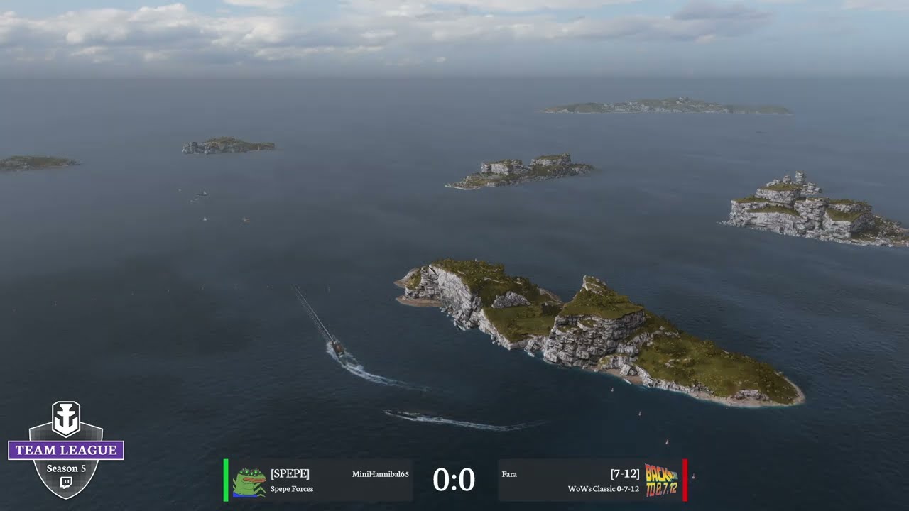 WoWs Team league 5 - Day 2, Game 1