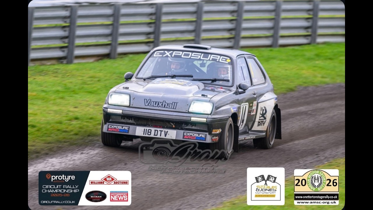 Protyre CRC 25/26 Round 5 Snetterton - Stage 3. S&J Motorsport Chevette HSR.