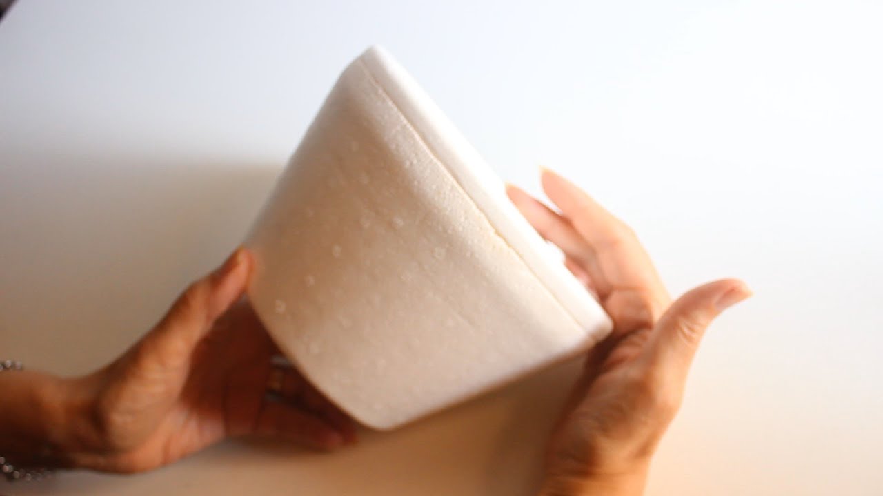 ♻Tarros de telgopor decorados 😉Manualidades fáciles - Reciclaje - Arte en casa