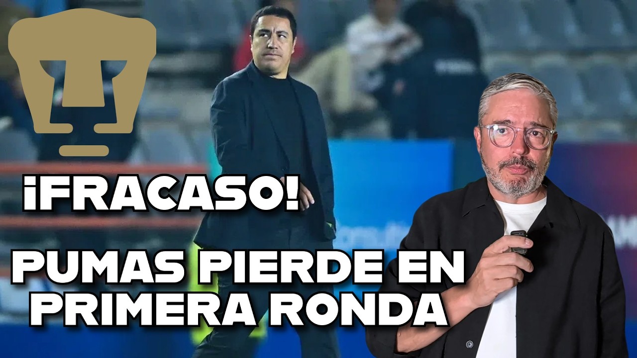 🔥 Pumas fracasa en Concacaf otra vez y Efraín Juárez en la cuerda floja 🔥San Diego los humilla