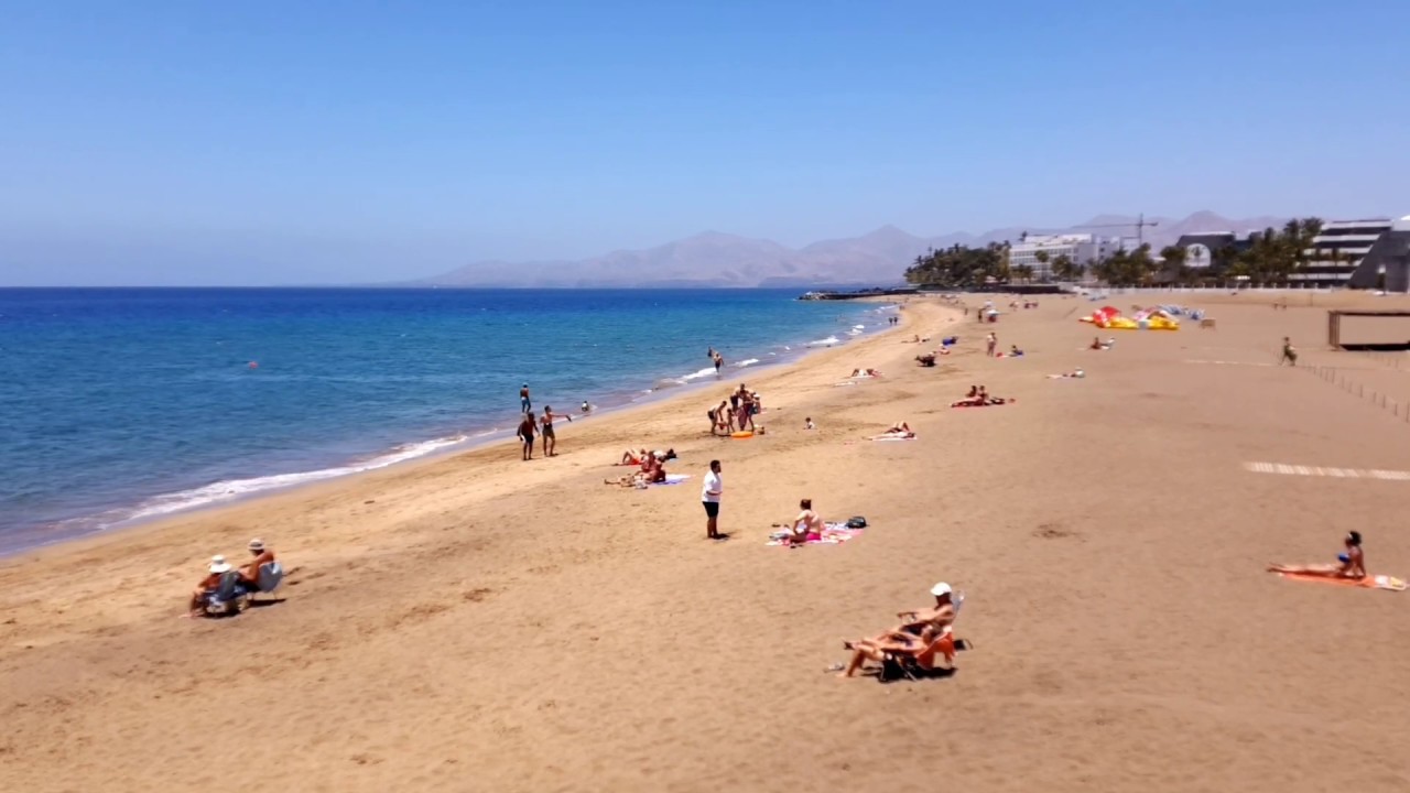 LANZAROTE PUERTO DEL CARMEN PLAYA GRANDE Beach