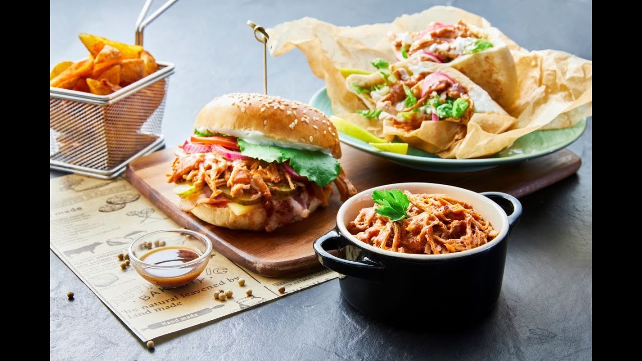 Le pulled pork (effiloch&eacute; de porc) Pierre Schmidt