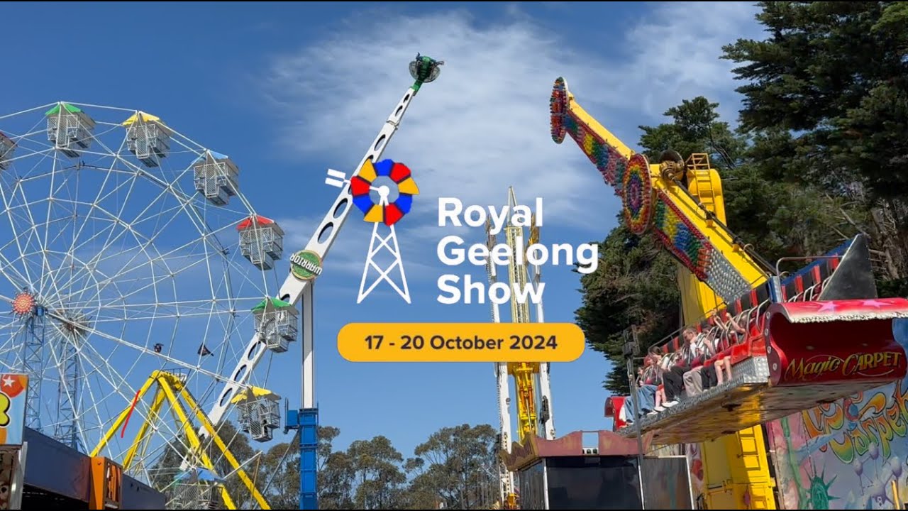 Royal Geelong Show 2024 | Walkthrough | Rides