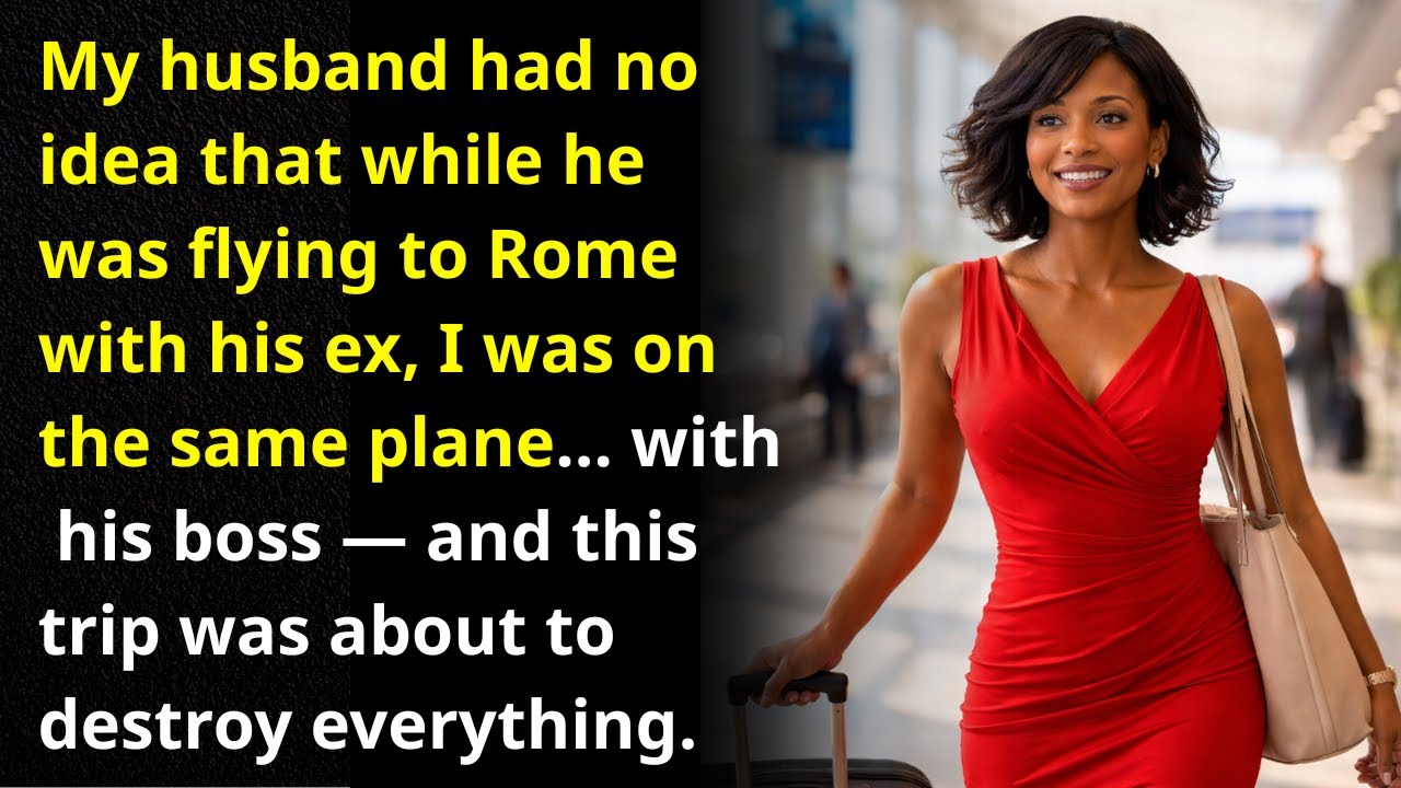 I Was Flying to Rome With My Husband’s Boss — While He Was Sitting a Few Rows Ahead With His Ex.