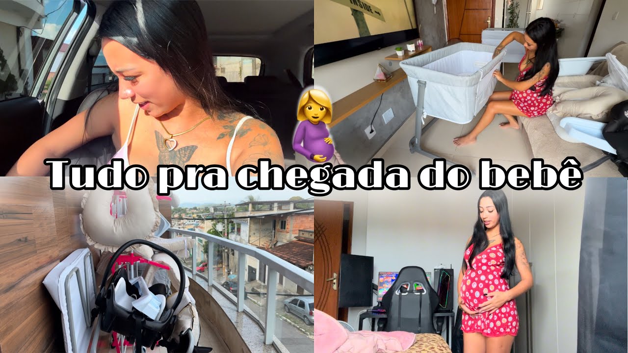 TUDO PRONTO PRA CHEGADA DO BEBÊ🤰✨