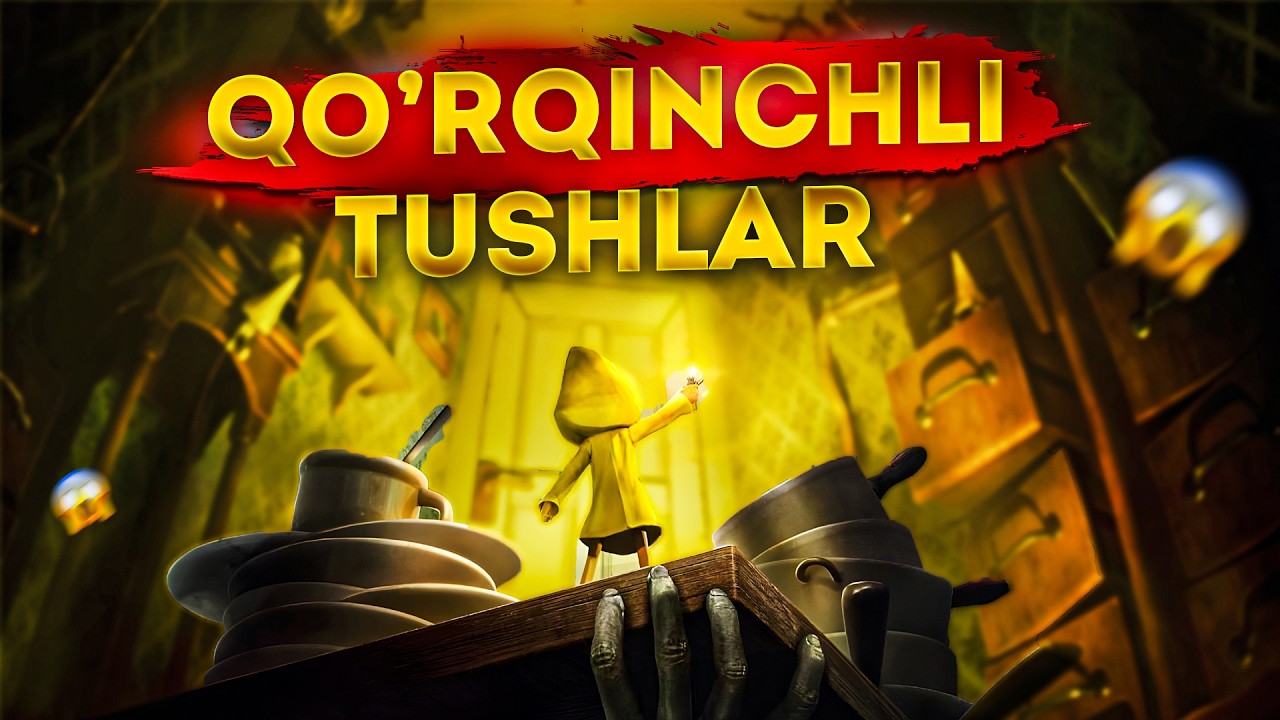 😱🥵 Qo'rqinchli tushlar !  #1 Little Nightmares Complete Edition