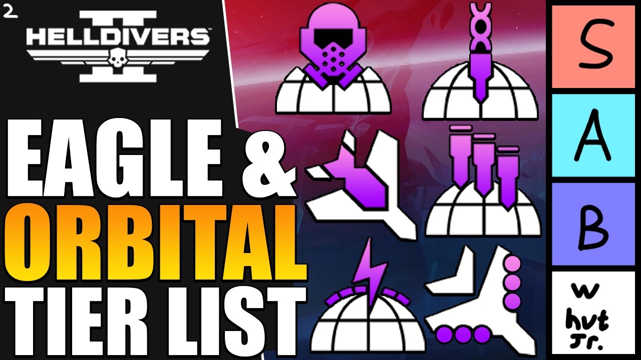 Ranking the BEST & Worst Eagle/Orbital Stratagems in Helldivers 2