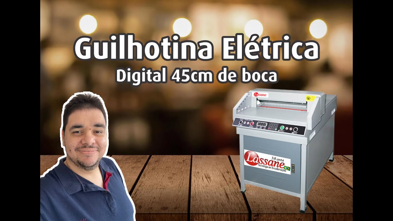 Guilhotina Elétrica Lassane