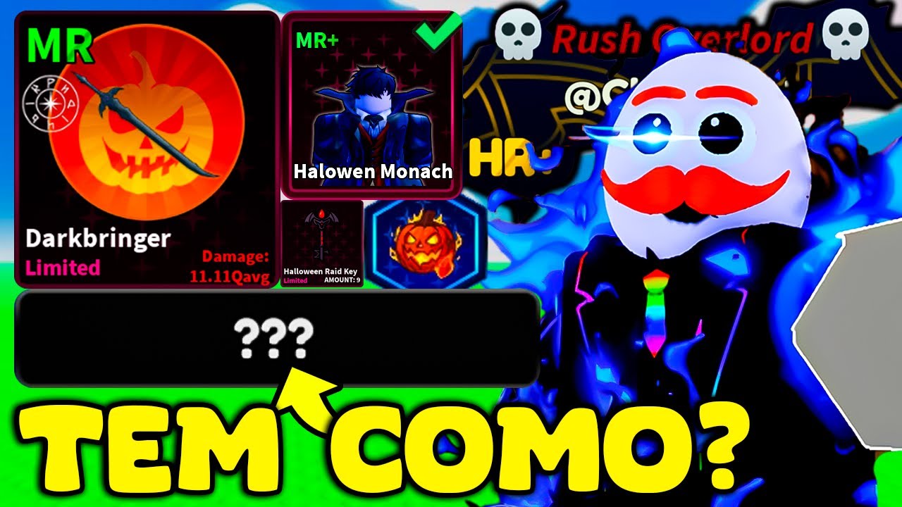 O TÍTULO SECRETO de HALLOWEEN e NOVA ESPADA com MONARCH MR+ no ARISE CROSSOVER
