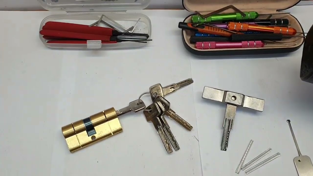 ⚠️Open lock Abus model D6 Вскрытие замка🔐Abus Абус D6PS