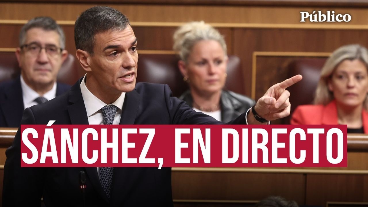 Directo | PEDRO SÁNCHEZ comparece en el Congreso para dar cuentas del accidente de trenes en ADAMUZ