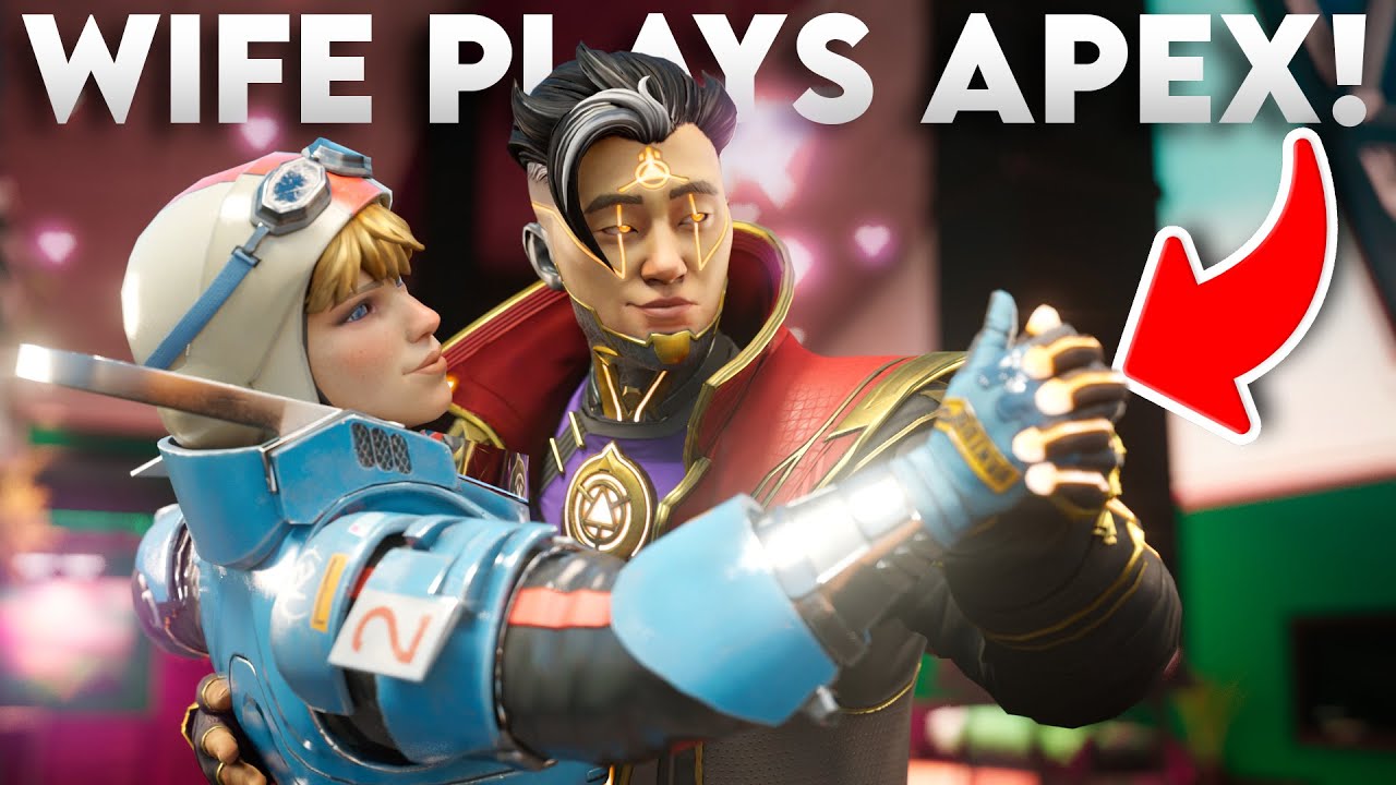 My Wife FINALLY Plays Apex Legends (FIRST TIME EVER GAMING)