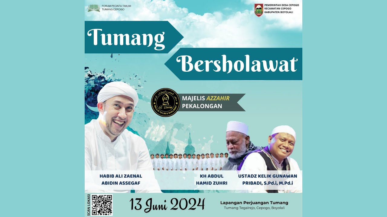 TUMANG BERSHOLAWAT Bersama Habib Ali Zaenal Abidin Assegaf & Majelis Az Zahir