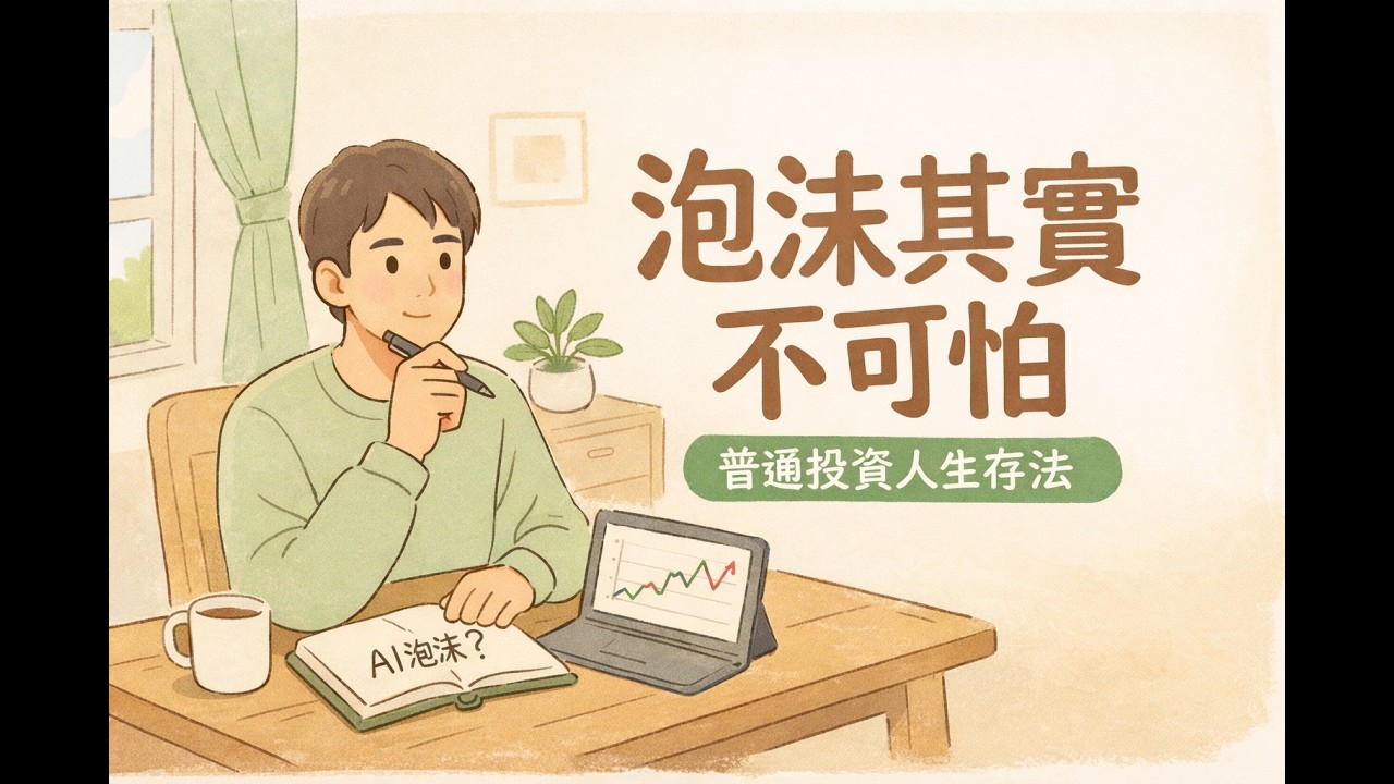 市場只跌8%為什麼大家開始喊泡沫？｜AI泡沫是真的嗎？6個思考角度看懂市場瘋狂