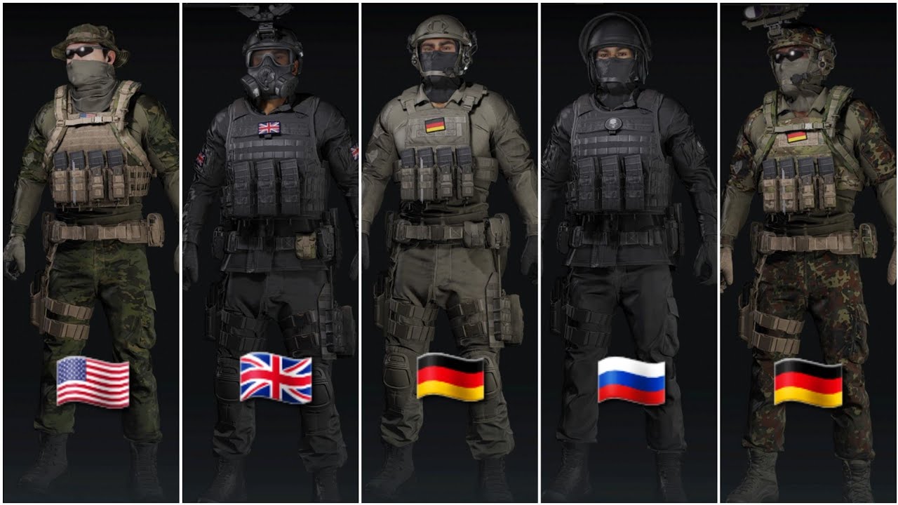 TOP 10 SPECIAL FORCE OUTFITS (REALISTIC) GHOST RECON BREAKPOINT